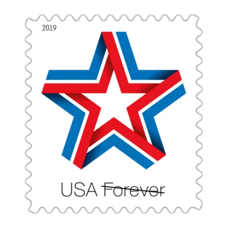 cheap star ribbon forever stamps