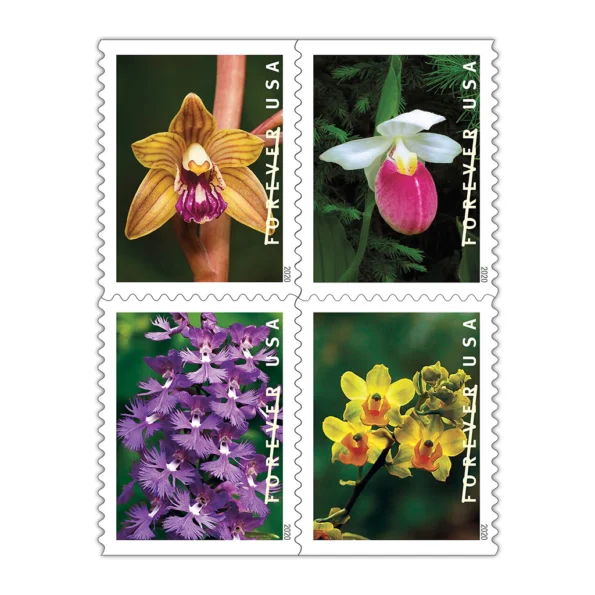 buy discount wild orchids stamps