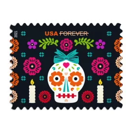 Day of the Dead | 2021 | USPS Holiday Stamps