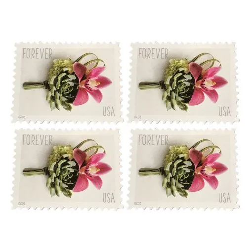 Celebration Boutonniere Forever Stamps