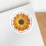 discount USPS flower global African daisy postage stamps cheap forever stamps for sale in bulk