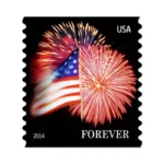 American Flag stamp 2014 The Star-Spangled Banner Stamps