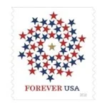 Patriotic Star Stamp