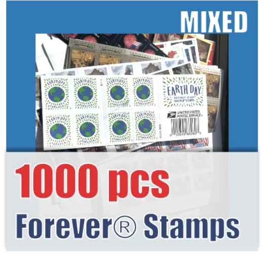 1000 pcs USPS Forever stamps 50% OFF!