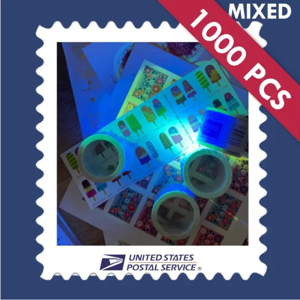 How Much is a Book of Stamps of 1000pcs mixed lot