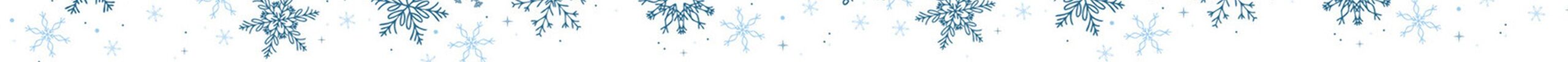 snowflakes holiday stamps