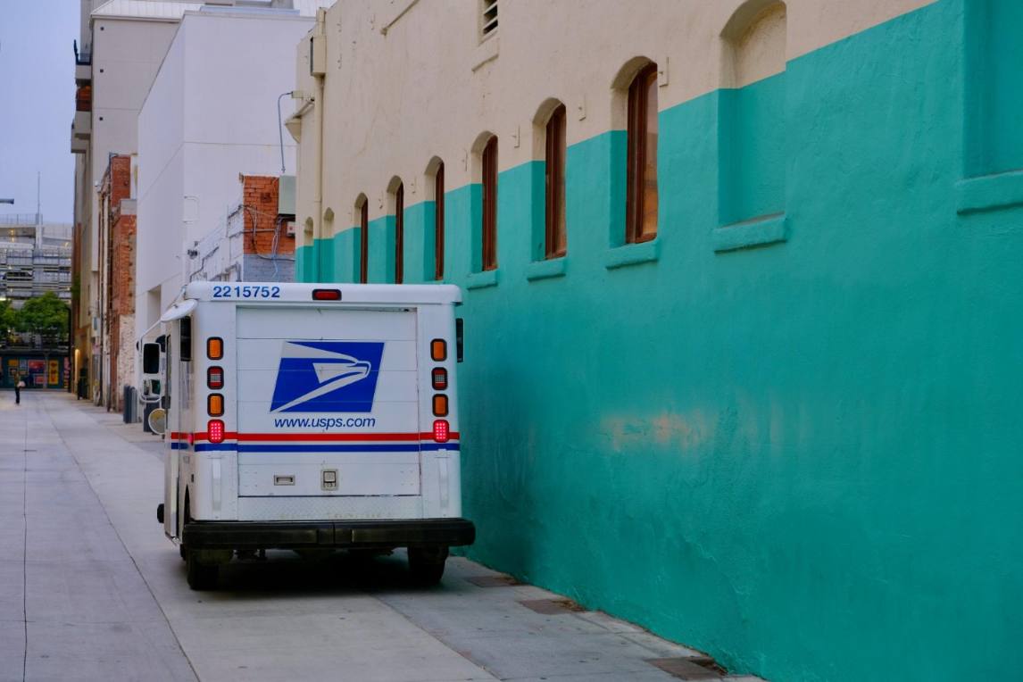 buy discount 2026 forever stamps cheap in bulk post truck street