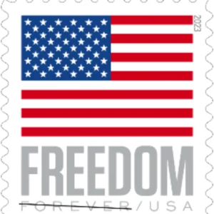 buy discount USPS 2023 flag us postal stamps cheap forever stamps in bulk for sale.