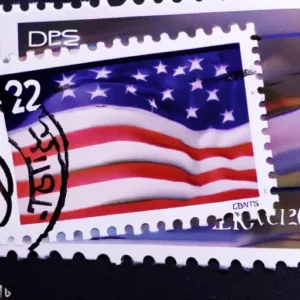 Post Office Stamps in 2023 created by DALLE