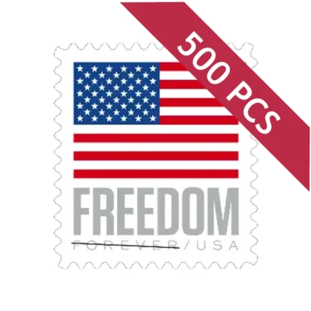 discount roll of 100 USPS 2023 us flag postage stamps cheap forever stamp in bulk for sale
