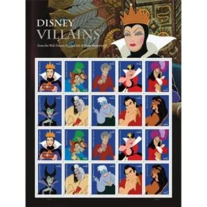 Disney Villains Stamps forever cheap in bulk