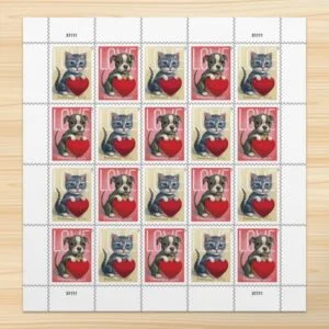 Love Stamps 2023 (Kitten and Puppy stamp) love 2023 stamps