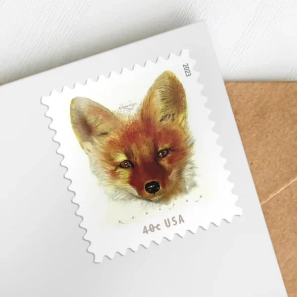 Red Fox Stamps 2023 Additional Postage-3