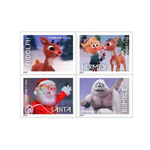 buy Rudolph stamps for 2023 holiday Christmas