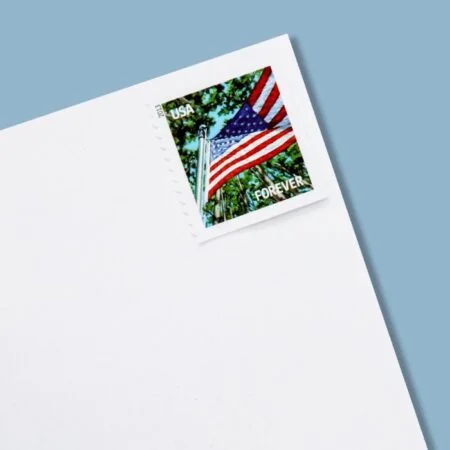 discount book of 100 USPS 2013 us flag postage stamps cheap forever stamp in bulk for sale