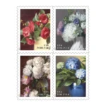 buy flowers from the garden stamps, USPS Forever Postage cheap in bulk