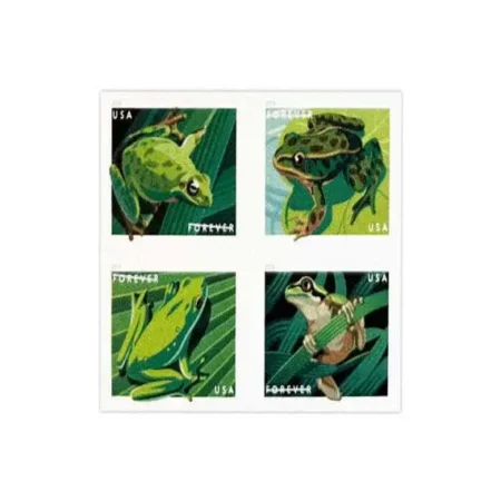 discount USPS frogs postage stamps cheap forever stamp in bulk for sale