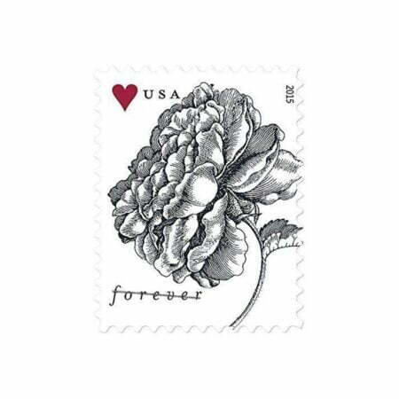 discount USPS Vintage Rose Stamps cheap forever stamps in bulk for sale