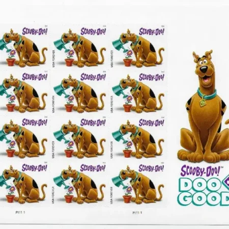 Scooby-Doo Forever stamp - Great Dane Stamps-on sale cheap in bulk