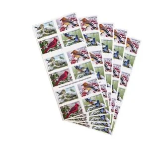 buy wholesale discount usps songbirds in snow  postage stamp cheap forever stamps in bulk for sale