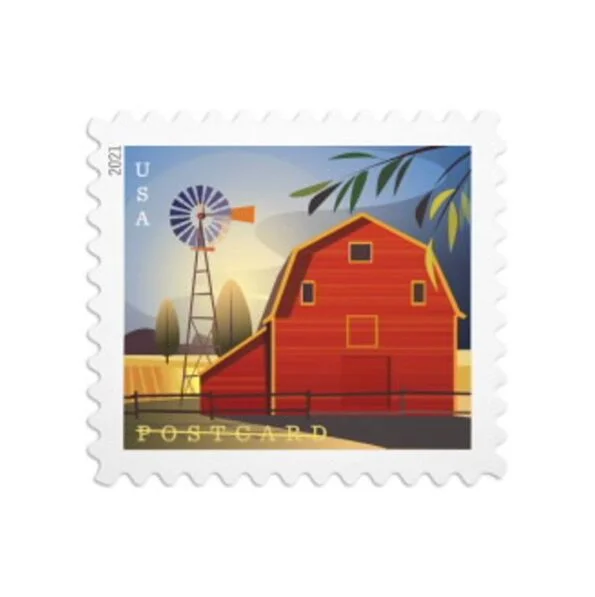 usps-forever-postage-barns-postcard-stamps-2021-cheap-in-bulk-1