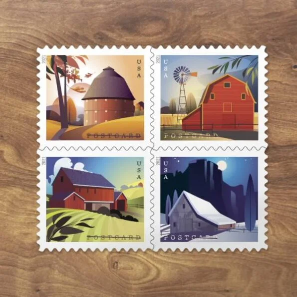 usps-forever-postage-barns-postcard-stamps-2021-cheap-in-bulk-2