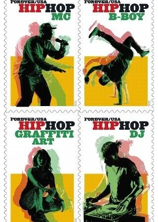 buy discount usps hip hop postage stamp cheap forever stamps in bulk for sale