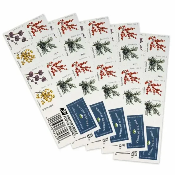 buy cheap Winter Berries Forever Stamps