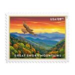 Priority Express Mail – $28.75 Great Smoky Mountains Stamps 2