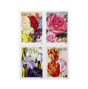 disocunt usps flower Botanical art Stamps for sale cheap in bulk