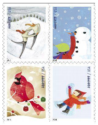 USPS-winter-fun-stamp-cheap-forever-postage-in-bulk