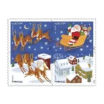 discount-USPS-Santa-and-Sleigh-stamps-2012-Holiday-postage-cheap-in-bulk-for-sale-0
