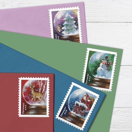 Snow Globe Stamps