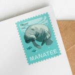 USPS save manatees stamps cheap in bulk