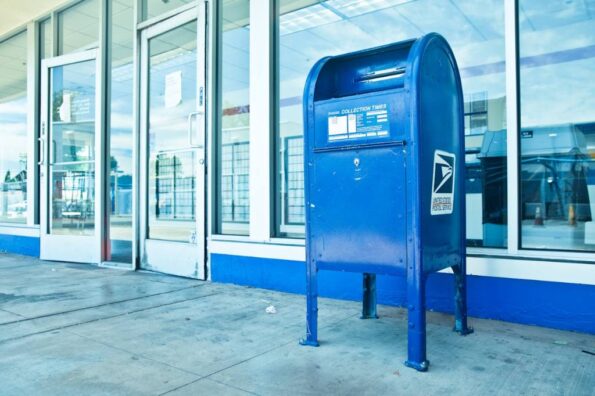 USPS mailbox Post Office Postage
