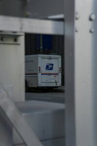 USPS truck Post Office Postage