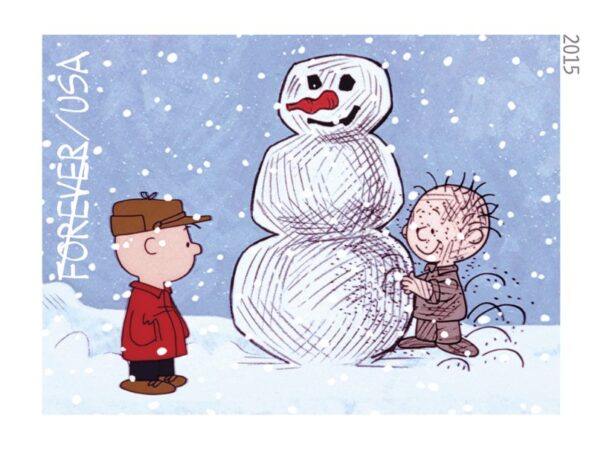 Buy Discount USPS A Charlie Brown Christmas Forever Stamps cute