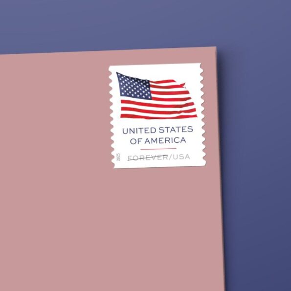 discount US Flag 2025 Stamps for sale cheap in bulk paste