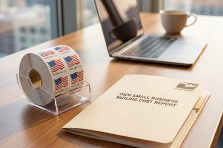 Strategic procurement of bulk Forever Stamps is key to managing 2026 office overhead.