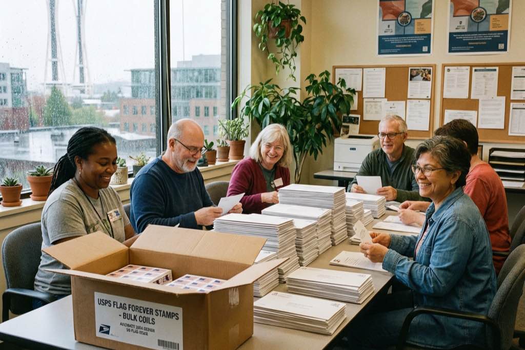 A well-organized mailroom supported by bulk stamp procurement ensures 2026 donor outreach success.