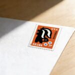 baby wild animals stamps 817