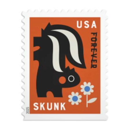 baby wild animals stamps 817
