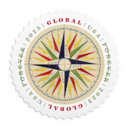 discount cheap global 1794 compass rose stamps 2028