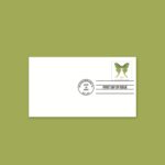 cheap square discount non machineable luna moth stamps 2028