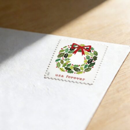 holiday cheer stamps for Christmas greetings