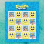 discount child spongebob squarepants stamps cheap in bulk for kid