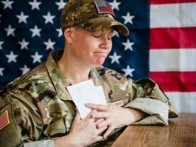 Envelope Corner Featuring Cheap Flag Stamps