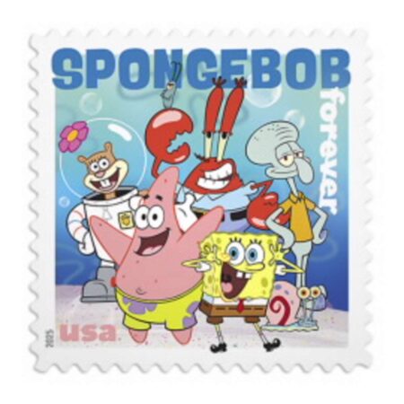 discount child spongebob squarepants stamps cheap in bulk for kid