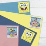 discount child spongebob squarepants stamps cheap in bulk for kid