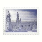 winter landscapes stamps 134